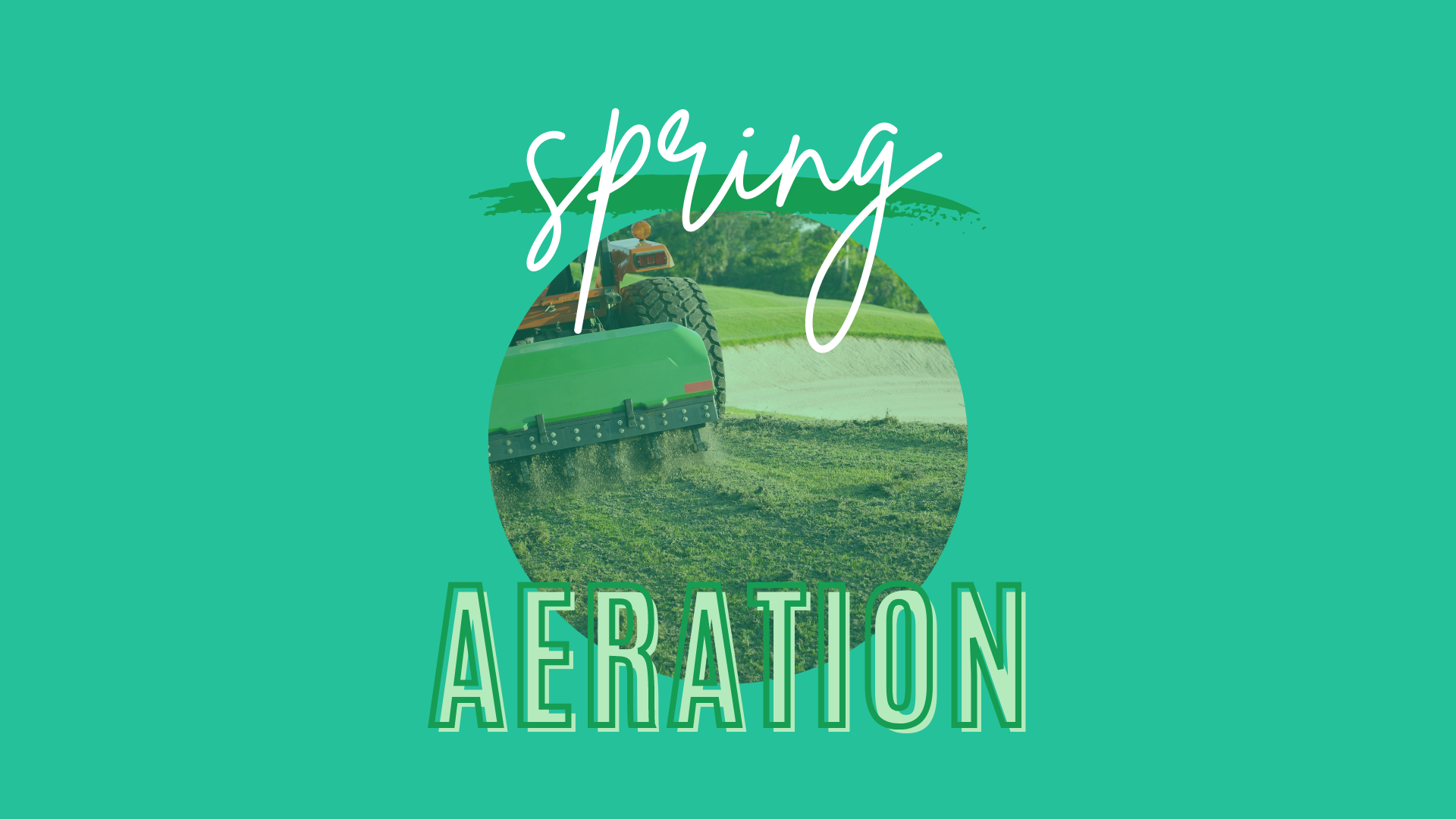 Spring Aeration - The Bluffs Golf Course | South Zolfo Springs, FL
